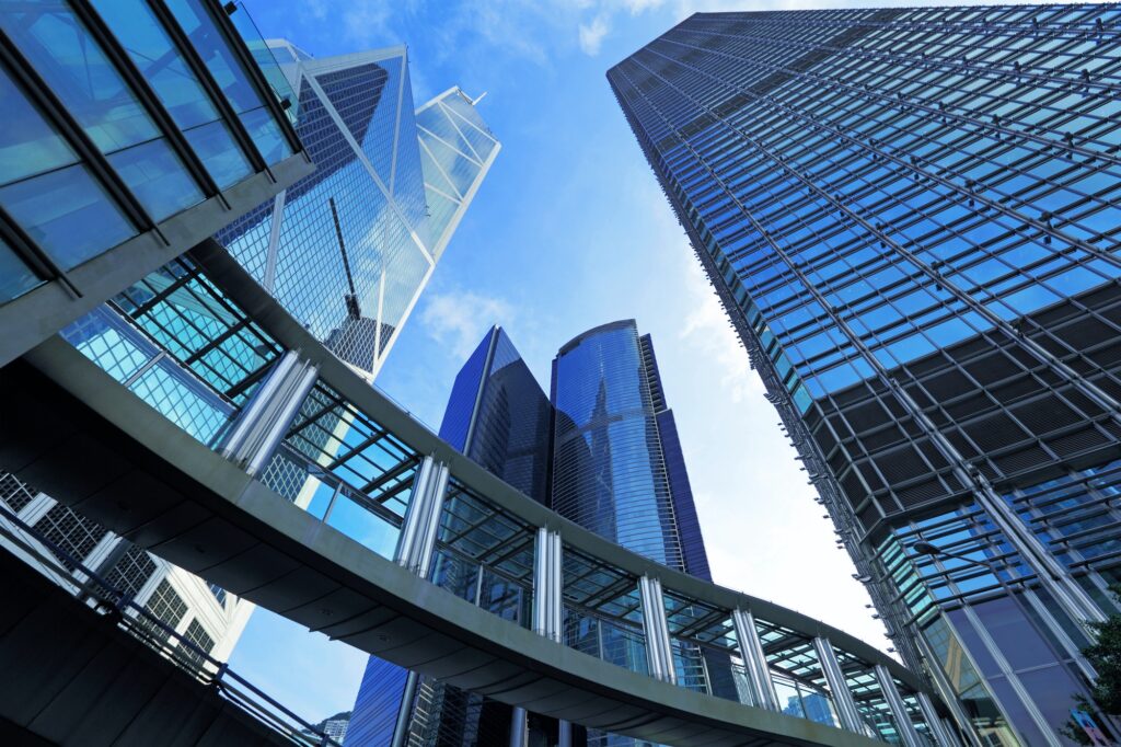 Skyscraper in Hong Kong